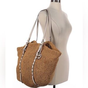 MICHAEL Michael Kors Mustard Woven Tote